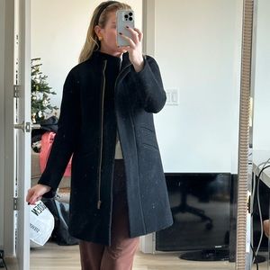 J. Crew Italian Wool Cocoon Coat